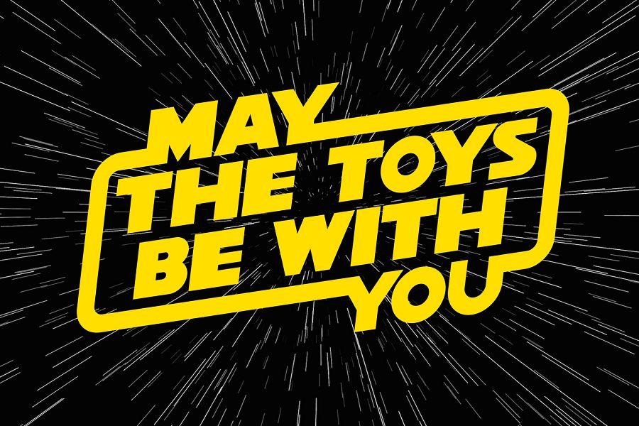 May The Toys Be With You exhibition logo at the novium museum