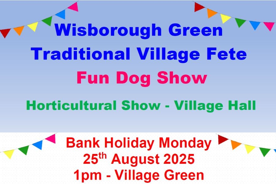 Wisborough Green Village Fete 25th August 2025